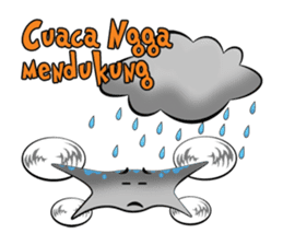 The Cute Drone sticker #14394189