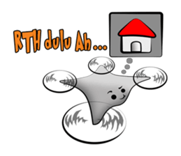 The Cute Drone sticker #14394192