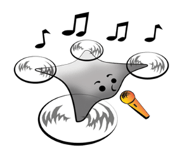 The Cute Drone sticker #14394193