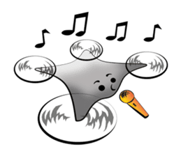 The Cute Drone sticker #14394193