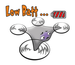 The Cute Drone sticker #14394195