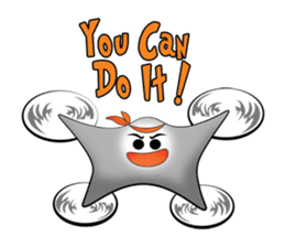 The Cute Drone sticker #14394198