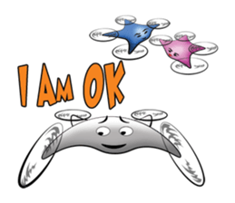 The Cute Drone sticker #14394200