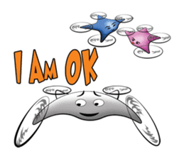 The Cute Drone sticker #14394200