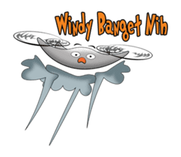 The Cute Drone sticker #14394201