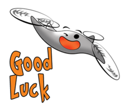 The Cute Drone sticker #14394203