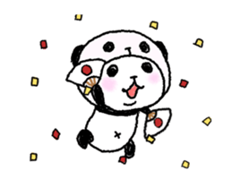 Panda in panda (move2) sticker #14394400