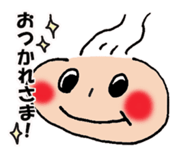 daily life conversation of onion taro. 3 sticker #14395079