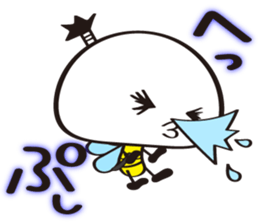 Name of the Hachisamurai is"Hachiemon3" sticker #14395563