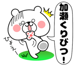 Bear Sticker Kase sticker #14395630