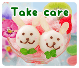 Kawaii"Smile Sweets & Bento box" sticker #14395944