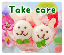 Kawaii"Smile Sweets & Bento box" sticker #14395944