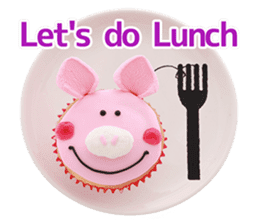 Kawaii"Smile Sweets & Bento box" sticker #14395946