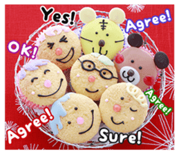 Kawaii"Smile Sweets & Bento box" sticker #14395969