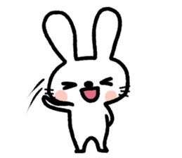 rabbit ! sticker #14395983