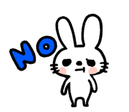 rabbit ! sticker #14395993