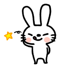 rabbit ! sticker #14395995