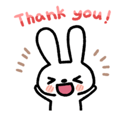 rabbit ! sticker #14396003