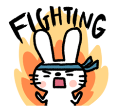 rabbit ! sticker #14396015
