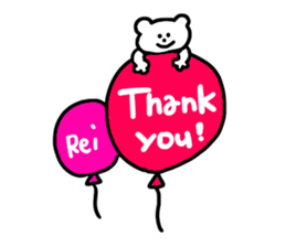 I am Rei !!!!!!! sticker #14396129