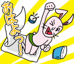 Wow Rabbit sticker #14396319