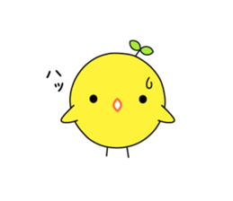 Chick New Year Cards sticker #14397091