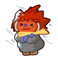 okipara collection of winter2017 sticker #14397142