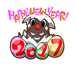 okipara collection of winter2017 sticker #14397149