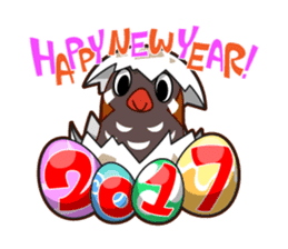 okipara collection of winter2017 sticker #14397149