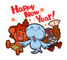 okipara collection of winter2017 sticker #14397157