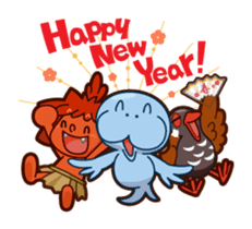 okipara collection of winter2017 sticker #14397157