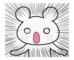 It moves, I answer by a white bear. sticker #14397564