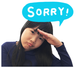 ponyo is coming. sticker #14397595