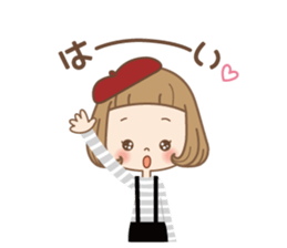 Every day of the girl sticker #14397615