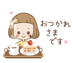 Every day of the girl sticker #14397623