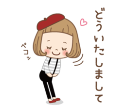 Every day of the girl sticker #14397629