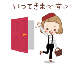 Every day of the girl sticker #14397630