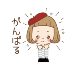 Every day of the girl sticker #14397636