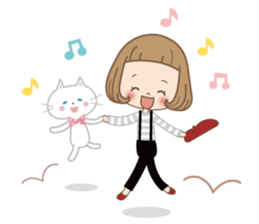 Every day of the girl sticker #14397637