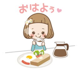 Every day of the girl sticker #14397638