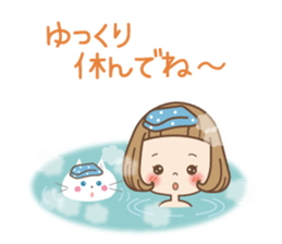 Every day of the girl sticker #14397643