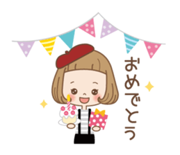 Every day of the girl sticker #14397652