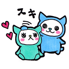 Sticker telling love