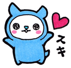 Sticker telling love sticker #14397791