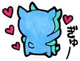 Sticker telling love sticker #14397793