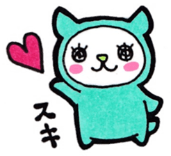 Sticker telling love sticker #14397796