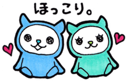 Sticker telling love sticker #14397797