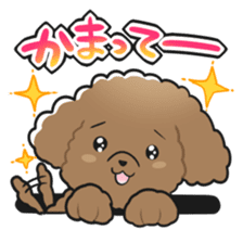 Toy poodle-chan sticker #14397998