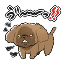 Toy poodle-chan sticker #14398003