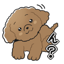 Toy poodle-chan sticker #14398005